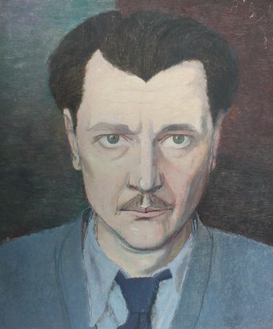 Alfred Dupré - Selbstbildnis